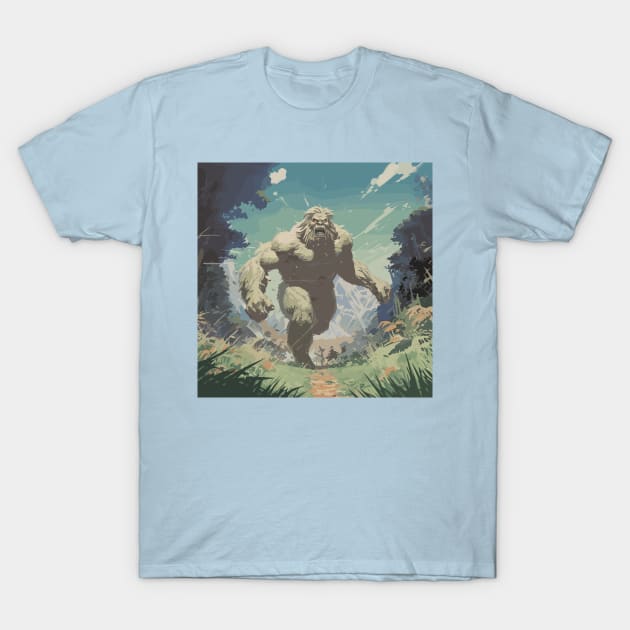 Yeti T-Shirt by Ray Crimson